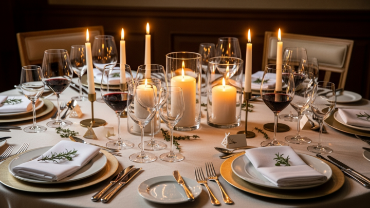 Bordkultur, glasvare og det perfekte servering