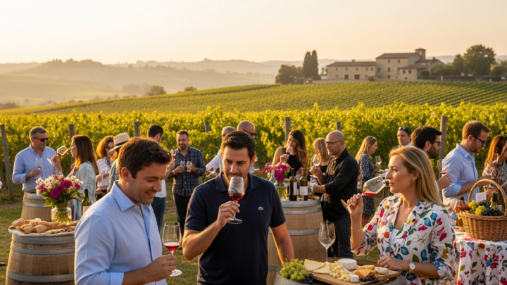 Vinfestivaler og kulinariske begivenheder hele året